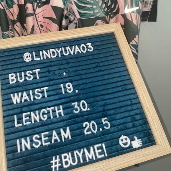 NWT Nike Fast Crop Running Tights Athletic Leggings Palm Leaves Size 2X - Picture 8 of 8